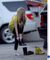 Avril Levigne Photo Shoot for Clothing Line Abbey Dawn at the Viper room, Los Angeles, California, America - 26 Jan 2009