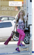 Avril Levigne Photo Shoot for Clothing Line Abbey Dawn at the Viper room, Los Angeles, California, America - 26 Jan 2009