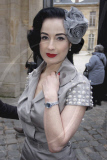 Celebs attend the Christian Dior Fashion Show Spring Summer 2009.