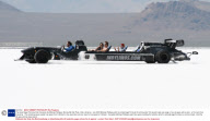 The street legal Formula One limousine by Michael Pettipas, Bonneville Salt Flats, Utah, America - Jan 2009