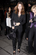 Celebs attend the Chritian Lacroix Fashion Show Spring Summer 2009.