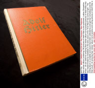 Nazi sticker album containing 138 pictures of Adolf Hitler to be auctioned, Ludlow, Shropshire, Britain - 28 Jan 2009