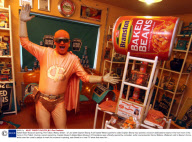 Baked Bean Museum opening, Port Talbot, Wales, Britain - 27 Jan 2009