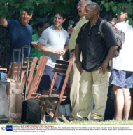 Tom Cruise, Katie Holmes and Daughter Suri on Holiday in Angra dos Reis, Rio de Janeiro, Brazil - 01 Feb 2009