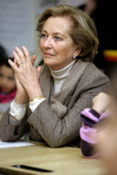 queen paola at the st-peter school