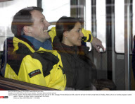 VILLARS-SUR-OLLON: Prince Joachim . Princess Marie and little princes