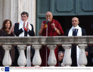 Dalai Lama receives Honorary Citizenship from the City of Rome, Italy - 09 Feb 2009