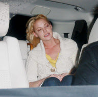 Katherine Heigl leaving S Bar in LA