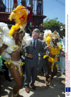 Prince Charles at Casa Cultura Action Aid Project During Brazilian Tour, Rio De Janeiro, Brazil - 05 Mar 2002