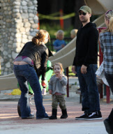 Tobey and Jennifer spend the day with thier Valentine