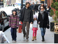Actress JULIANNE MOORE & hubby couldn't be happier with their kids