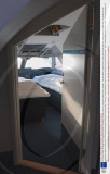 The Jumbo Hostel, the world's first hostel built onboard a real Boeing 747-200 Jumbo Jet, Stockholm Arlanda Airport, Sweden - Feb 2009