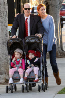 Marcia Cross, Tom Mahoney, Eden Mahoney, Savannah Mahoney