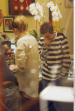 Actress LINDSAY LOHAN and girlfriend SAM both looking tired and sick