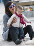 Jessica Alba Having Fun With Honor at the Park