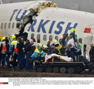 AMSTERDAM : Turkish airliner crashes at Schiphol, 135 aboard