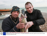 Mobile phone found in Fish, Worthing, Britain - 26 Feb 2009