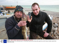 Mobile phone found in Fish, Worthing, Britain - 26 Feb 2009