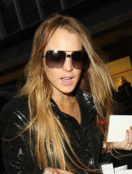 Lohan and Ronson in London