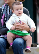 EXCLUSIVE Jessica Alba and Honor at the Park