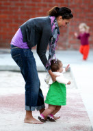 EXCLUSIVE Jessica Alba and Honor at the Park