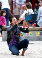 EXCLUSIVE Jessica Alba and Honor at the Park
