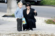Liv Tyler shows her son Milo Langdon a construction site Part 2