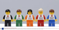 Lego Business Cards Launched at the company's British Head Quarters, Slough, Berkshire, Britain - 03 Mar 2009