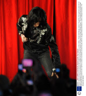 Michael Jackson announces his Summer 2009 residency at the O2 Arena, London, Britain - 05 Mar 2009
