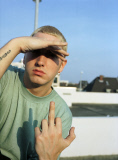 American rapper, record producer and actor Eminem