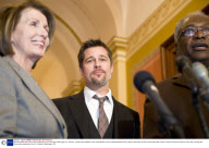 Brad Pitt Meets with Democratic Leadership in the US Capitol, Washington Dc, America - 05 Mar 2009
