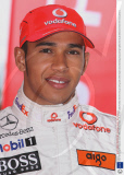 Lewis Hamilton at the Daytona circuit in Milton Keynes, Britain - 05 Jul 2007
