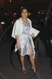 Givenchy's fashion show arrivals in Paris.