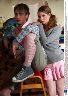 e-MANcipate promotes pantyhose for men, Britain - Mar 2009