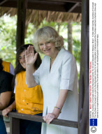 Camilla, Duchess of Cornwall visits the Municipal Centre For Art and Education in Manaus, Brazil - 14 Mar 2009
