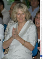 Camilla, Duchess of Cornwall visits the Municipal Centre For Art and Education in Manaus, Brazil - 14 Mar 2009