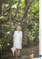 Camilla, Duchess of Cornwall visits the Municipal Centre For Art and Education in Manaus, Brazil - 14 Mar 2009