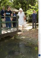 Camilla, Duchess of Cornwall visits the Municipal Centre For Art and Education in Manaus, Brazil - 14 Mar 2009
