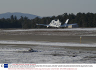 Terrafugia Transition flying car makes first test flight, Plattsburgh International Airport, New York, America - 05 Mar 2009
