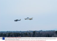 Terrafugia Transition flying car makes first test flight, Plattsburgh International Airport, New York, America - 05 Mar 2009