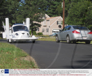 Terrafugia Transition flying car makes first test flight, Plattsburgh International Airport, New York, America - 05 Mar 2009