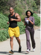No US rights | EXCL.: Actor EZRA 'BUDDHA' MASTERS & his new love at the beach