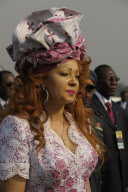 Pope Benoit XVI arrival at Yaounde / Cameroon
