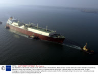 First Shipment of LNG Arrives at South Hook, Milford Haven, Pembrokeshire, Wales, Britain - 20 Mar 2009