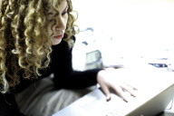 Young woman in various situations