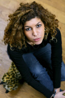 Young woman in various situations