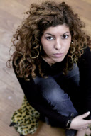Young woman in various situations
