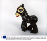 Mari Kasurinen, who has transformed My Little Pony toys into a variety of characters from cult films, Finland - Mar 2009