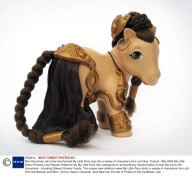 Mari Kasurinen, who has transformed My Little Pony toys into a variety of characters from cult films, Finland - Mar 2009