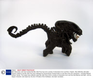 Mari Kasurinen, who has transformed My Little Pony toys into a variety of characters from cult films, Finland - Mar 2009